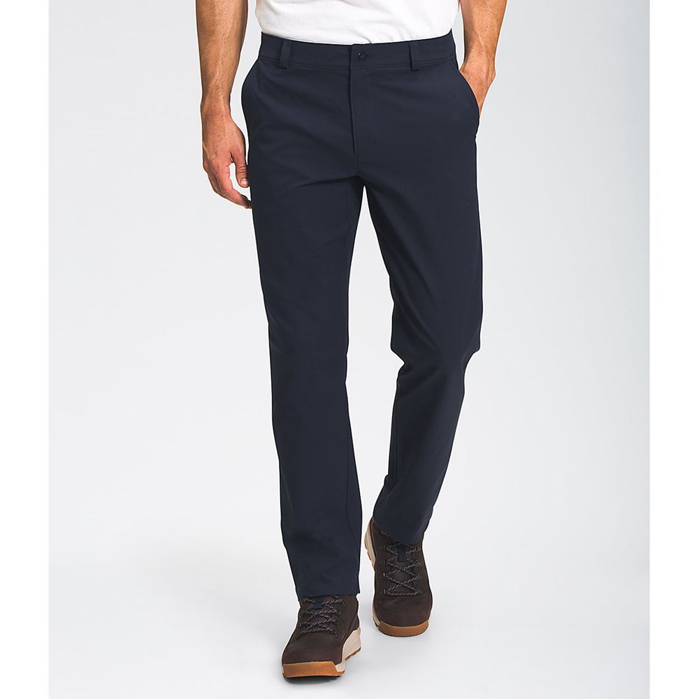 The North Face Pants Mens Australia - The North Face City Standard Modern Fit Navy (YDJ-269107)